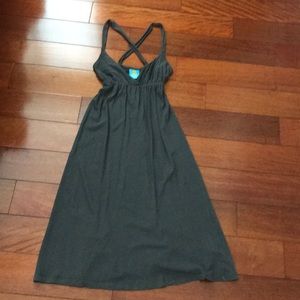 C&C California Grey Halter Midi Dress